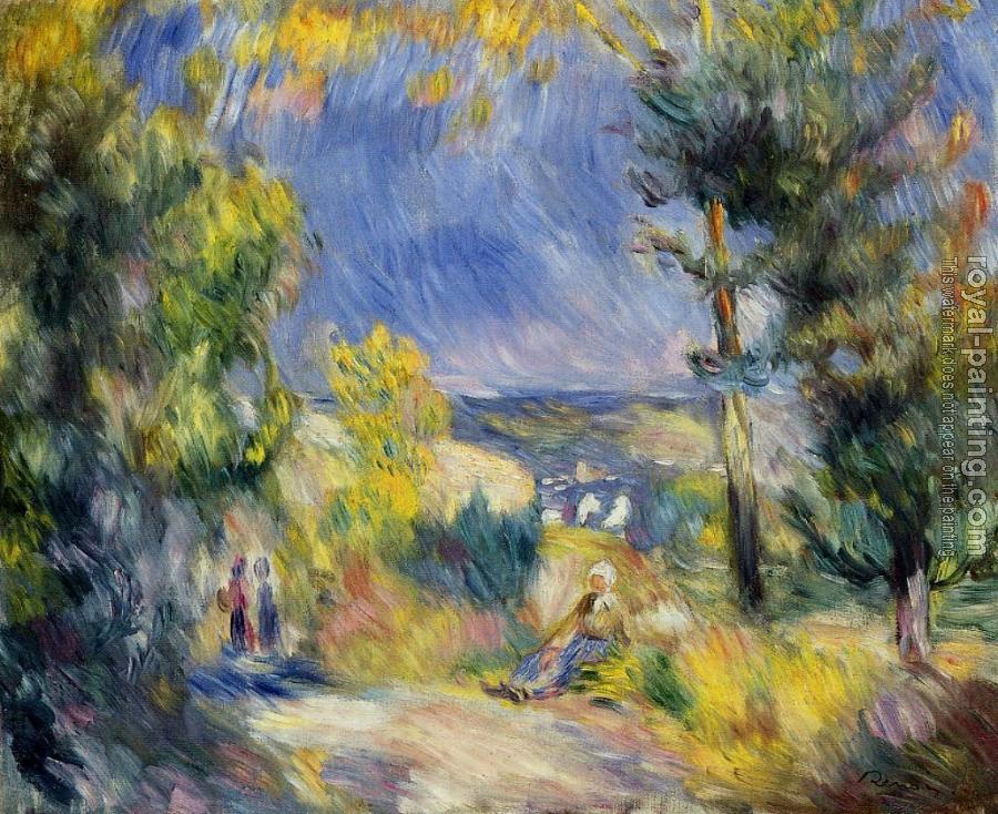 Pierre Auguste Renoir : View Close to Antibes